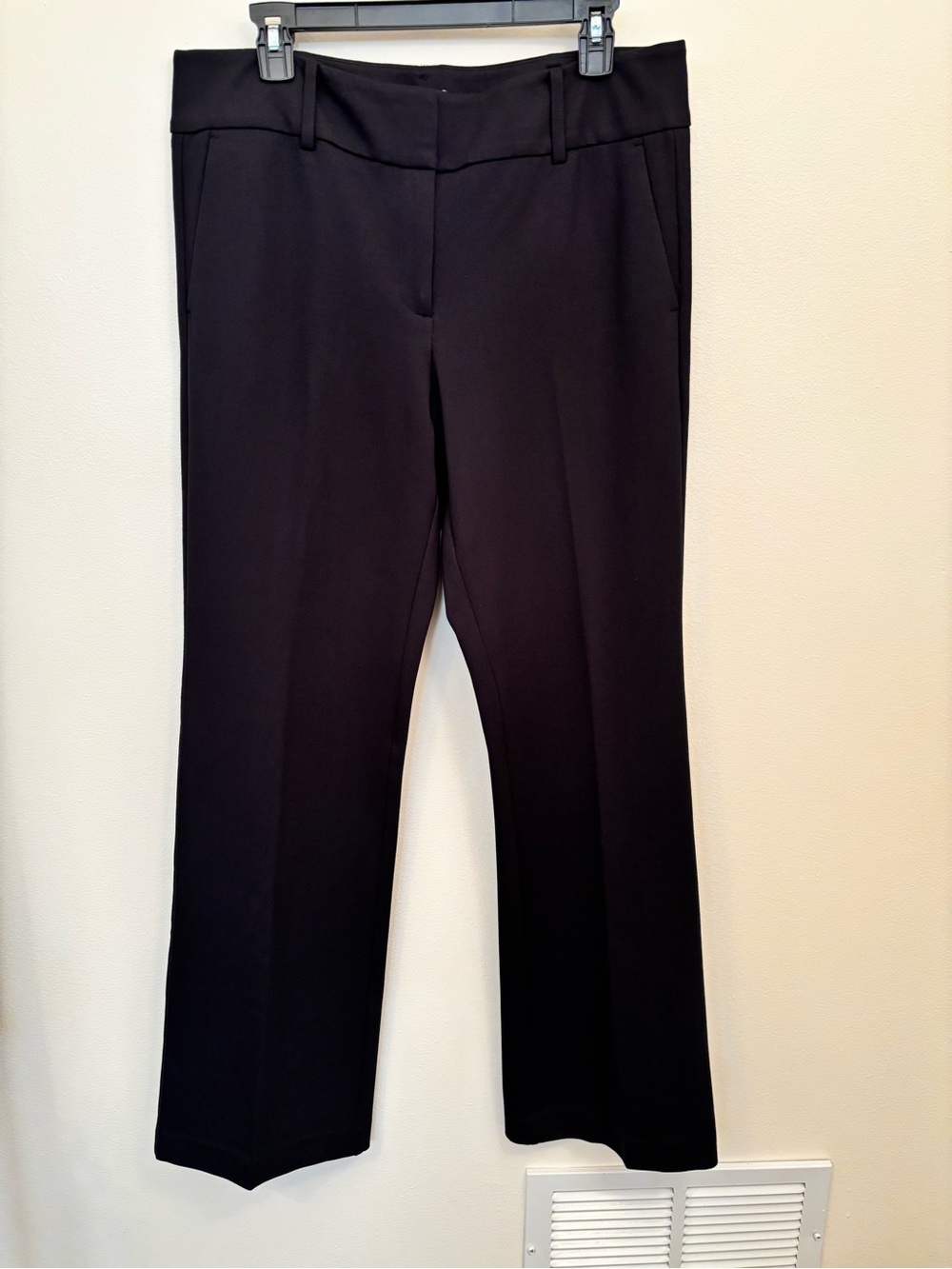 Ann Taylor Black Boot Cut Dress Trousers